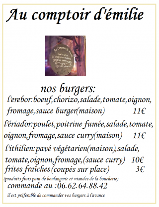 Food truck Au comptoir d'Emilie